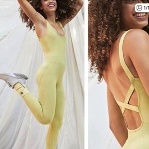 FP Movement Green Onesie xs/s